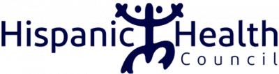 Hispanic Health Council logo in dark blue